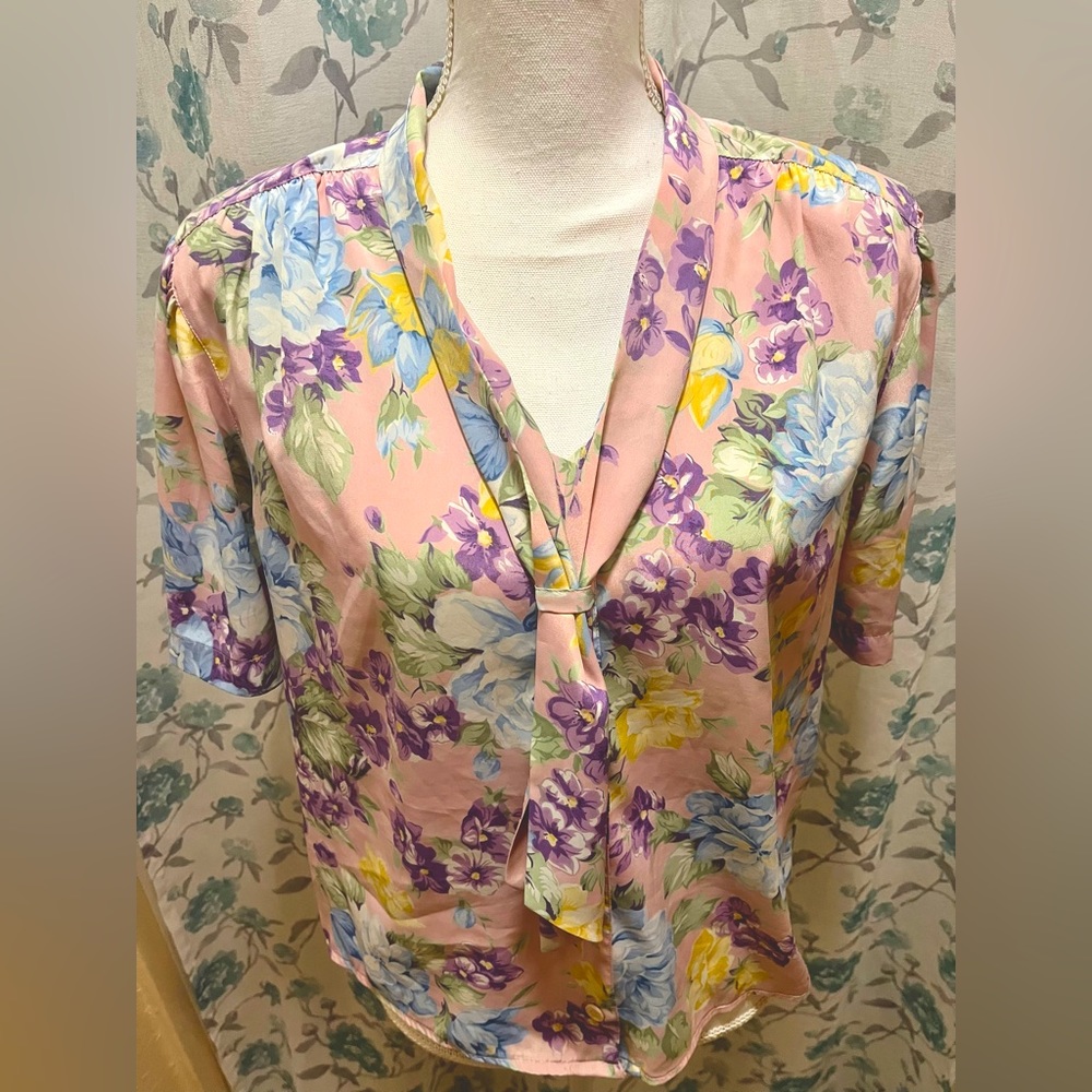 Alfred dunner floral top